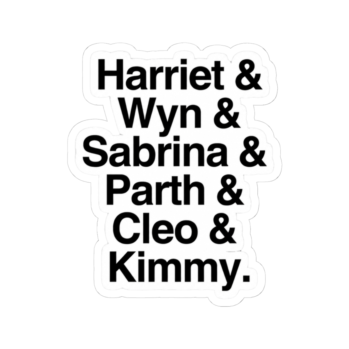 Happy Place Emily Henry List of Main Characters - alternate angle 1, merchandise