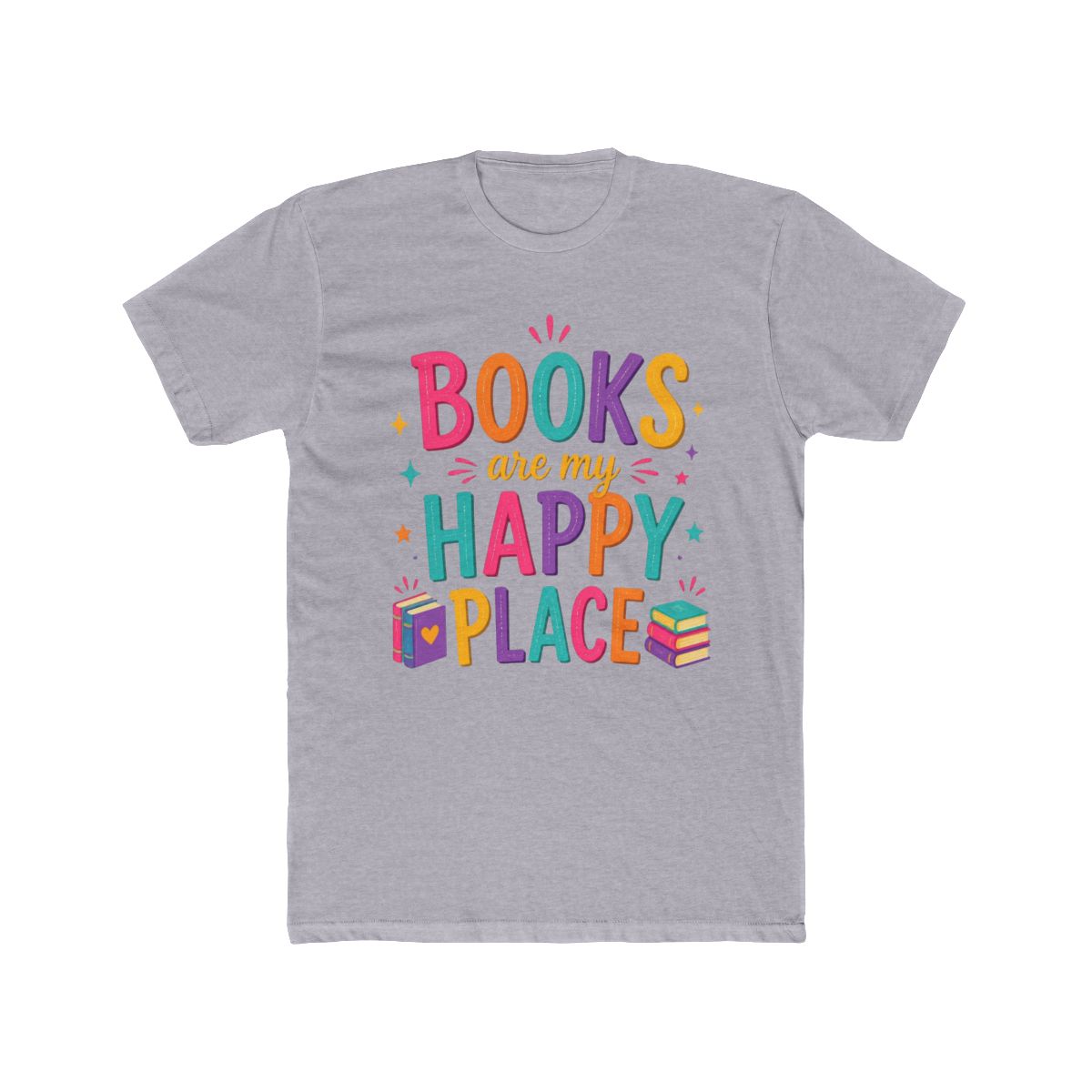 Happy Place Lettered T Shirt | Emily Henry - alternate angle 4, merchandise