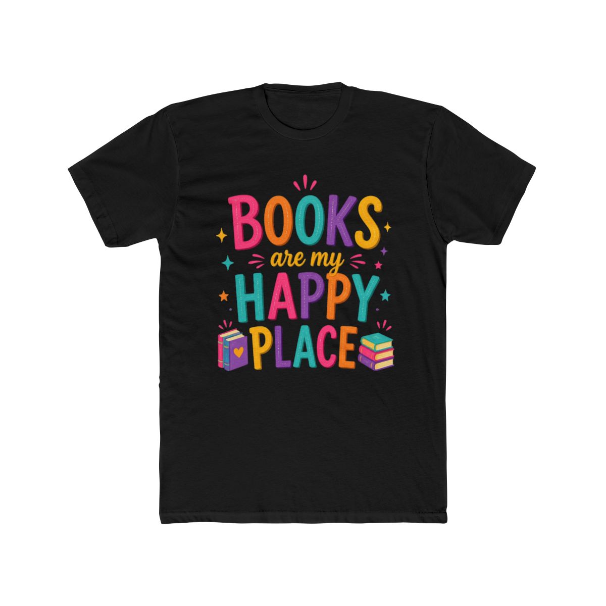 Happy Place Lettered T Shirt | Emily Henry - alternate angle 3, merchandise