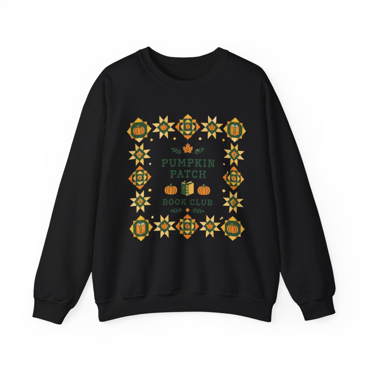 Pumpkin Patch Book Club sweatshirt (Print Shop) | Emily Henry - alternate angle 4, merchandise